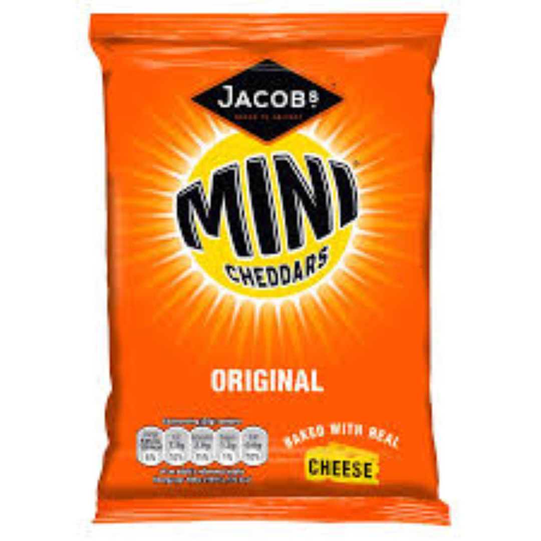 JACOBS MINI CHEDDARS CHEES ORIGINAL 50G